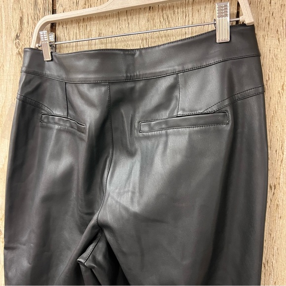 Free People NWOT Uptown Vegan Leather Pants size 12 - Picture 7 of 8